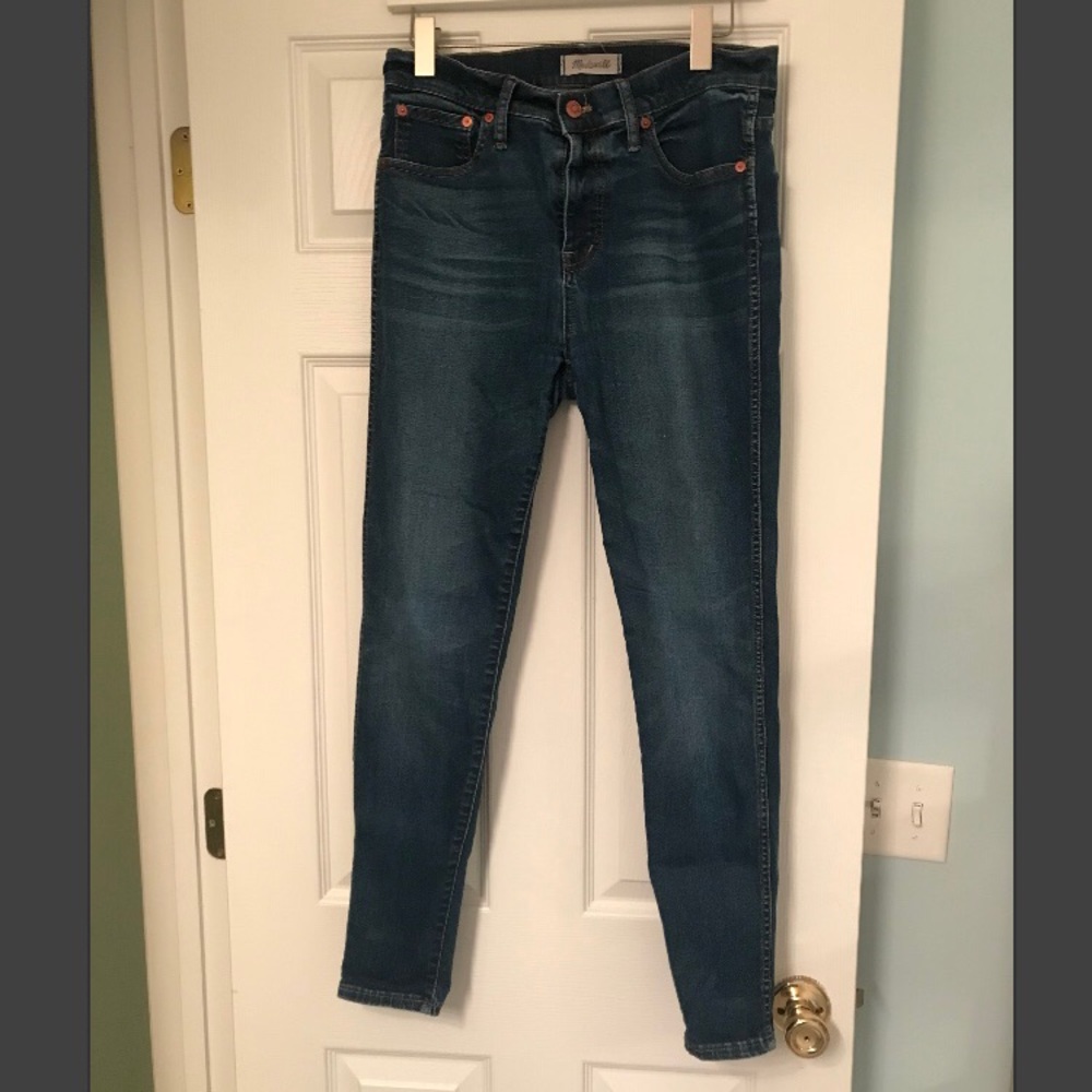 Madewell 9” high-rise skinny jeans